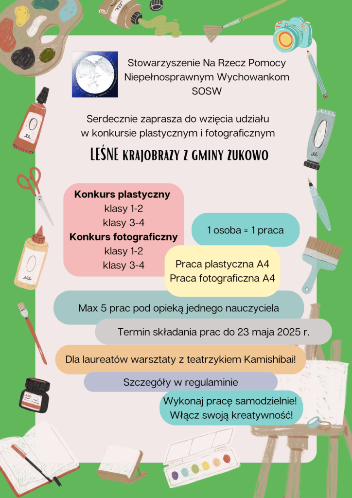 Plakat Leśne krajobrazy
